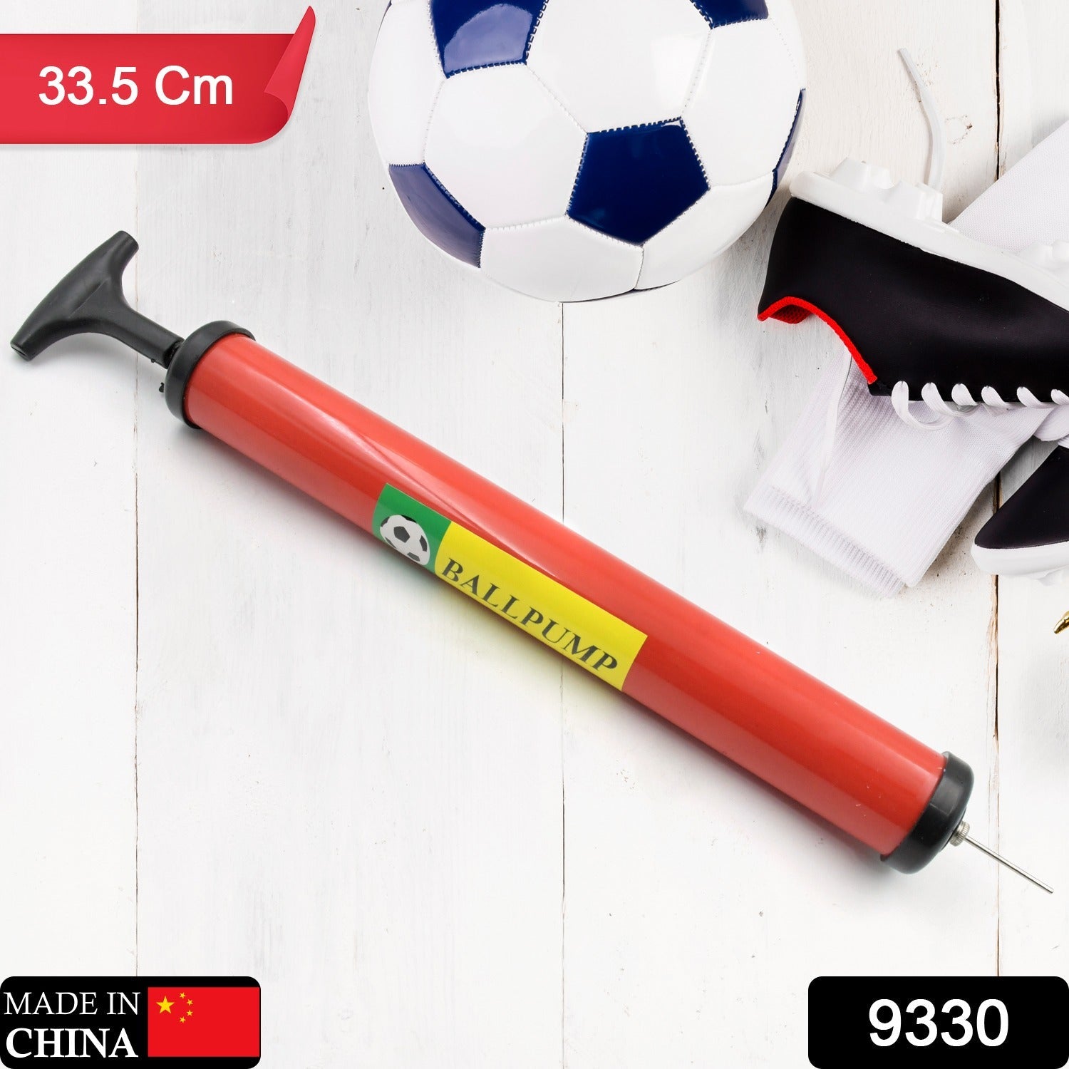 Inflator Air Ball Pump Soft Bouncing Ball Development Kids Toy, Sports Plastic Pump for Soccer, Basketball, Football, Volleyball Ball (24 CM & 33.5 Cm) Inflator Air Ball Pump Soft Bouncing Ball Development Kids Toy, Sports Plastic Pump for Soccer, Basketball, Football, Volleyball Ball (24 CM & 33.5 Cm)